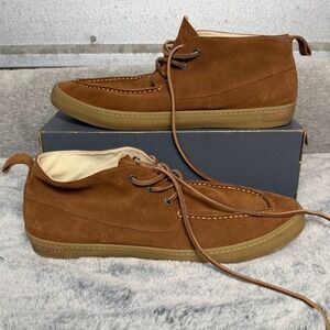 SeaVees Mens El Cap Camp Moc Tobacco Suede Chukka Boots Size 15 209900